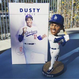 Dusty Baker 2016 Los Angeles Dodgers Bobblehead SGA